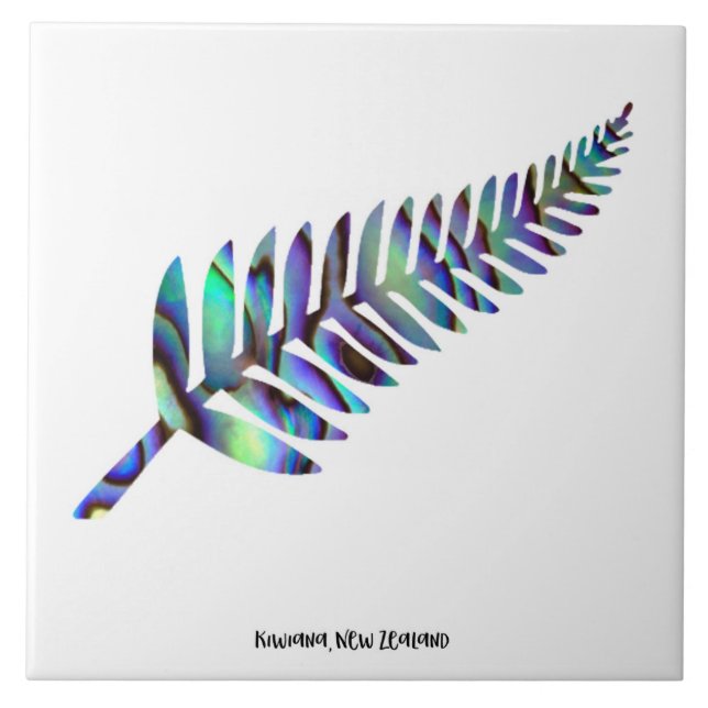 Arte da parede de Kiwiana do azulejo (Frente)