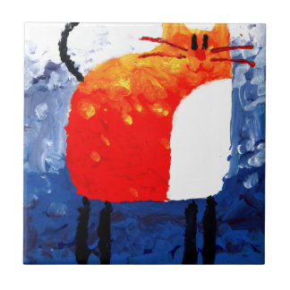 Arte da pintura do desenho do divertimento do gato