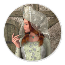 Arte da Princesa Medieval Vintage Renascença
