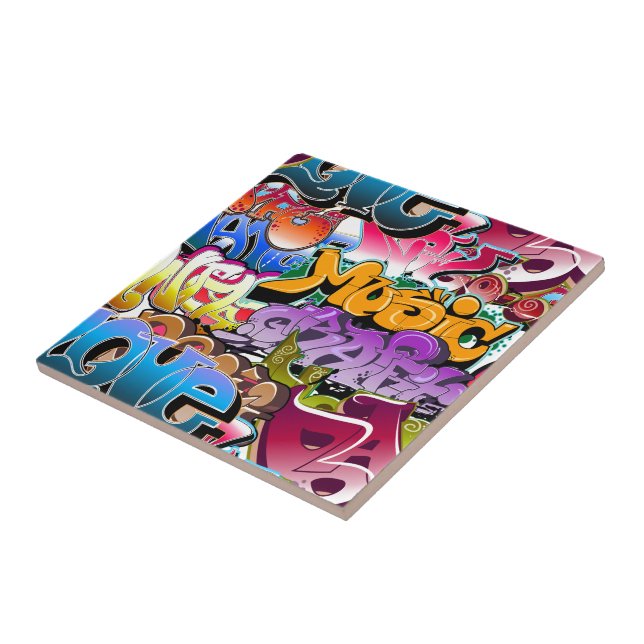 Arte da rua dos grafites (Lateral)