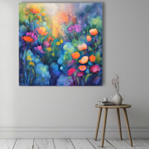 Arte da tela Blooming