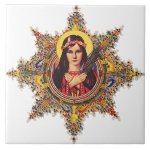 Arte da Virgem Luminosa Premium Santa Filomena