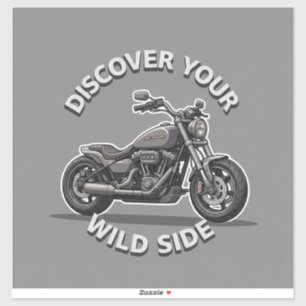 Arte de Adesivo de Moto Duas Rodas
