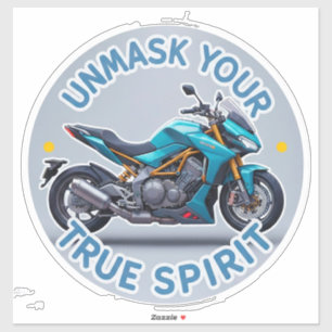 Arte de Adesivo de Motocicleta de Duas Rodas