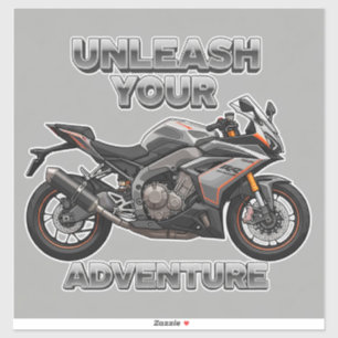 Arte de Adesivo de Motocicleta de Duas Rodas
