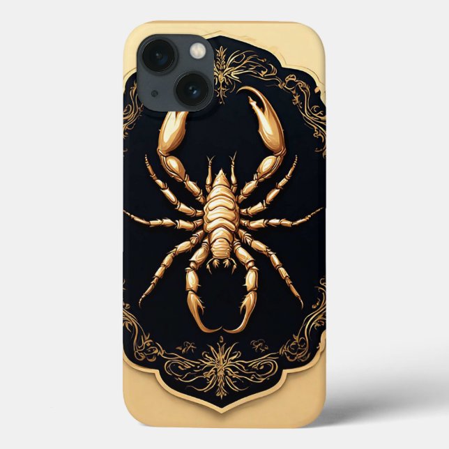 Arte de Aranha Dourada de Luxo (Verso)