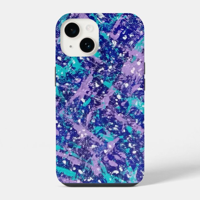 Arte de Arco Azul e Roxo (Verso)