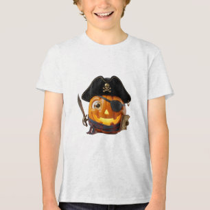 Arte de Aventura de Pirata de Abóbora de Halloween