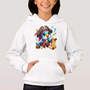 Arte de Aventura do Papagaio Pirata Fofo