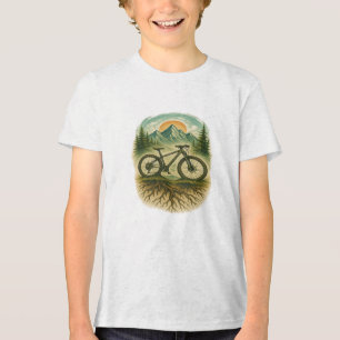 Arte de Bike Montanha para Amantes da Natureza e C