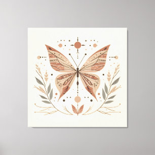 Arte de Canvas Butterfly   Inspirado na Natureza C