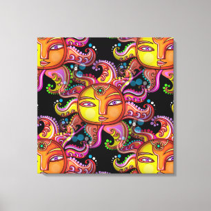 Arte de Canvas Contemporânea SUN