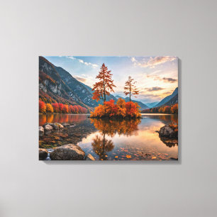 Arte de Canvas da Cena de outono