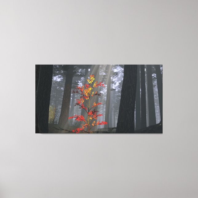 Arte de canvas de 60" x 40" com imagem "Rachada" (Frente)