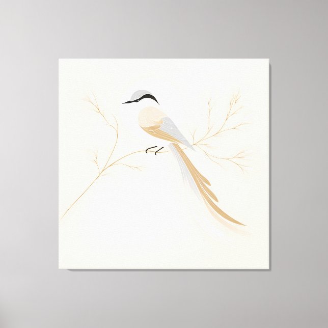 Arte de Canvas de aves | Inspirado na Natureza Ele (Frente)