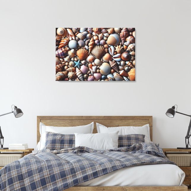 Arte de Canvas de conchas marítimas (Insitu(Quarto))