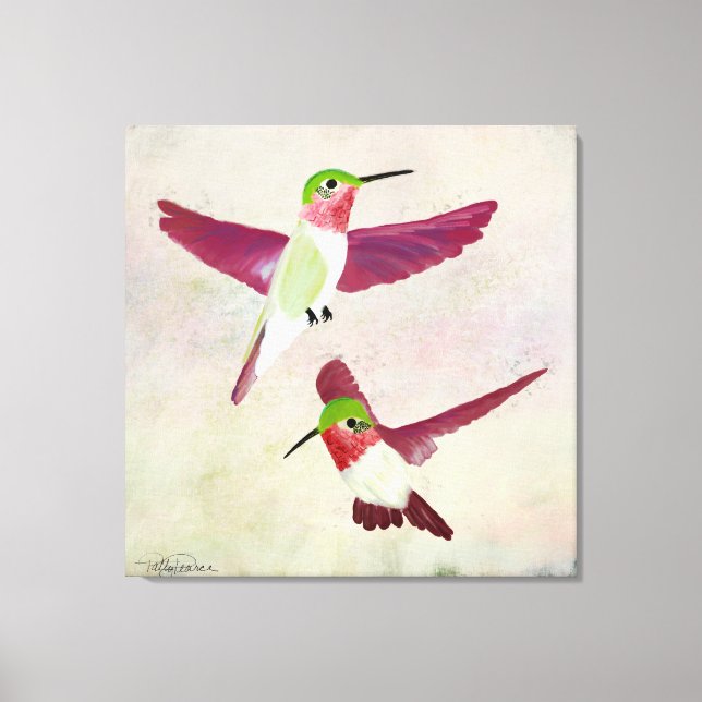 Arte de Canvas de Hummingbird (Frente)
