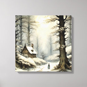 Arte de Canvas de inverno