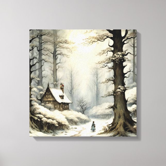 Arte de Canvas de inverno (Frente)