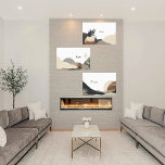 Arte de Canvas de montanha Abstrato<br><div class="desc">Você pode alterar ou excluir a palavra "Relaxe" se desejar, selecionando "personalizar este modelo" e fazer-o seu próprio. Esta obra de arte simples é perfeita para escritórios de terapia, consultórios médicos, massagistas, consultores de beleza, indústria da moda, casas da Airbnb, escritórios comerciais e muito mais. Esta arte de canvas é...</div>