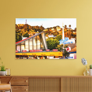 Arte de Canvas do HODGEPODGE da STRIP SUNSET