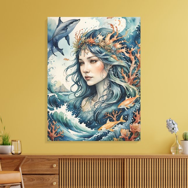 Arte de Canvas do Sea Spirit (Insitu(Sala de estar))