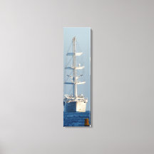 Arte de Canvas do Vista de Cabeçalho do Navio de N