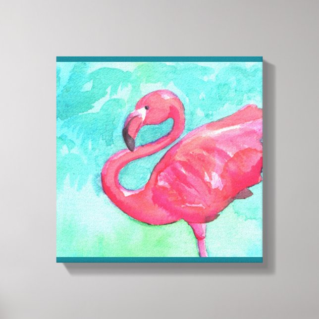 Arte de Canvas Flamingo (Frente)