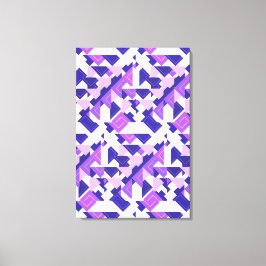 Arte de Canvas Geométrica com Abstrato de Prism Ro