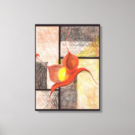 Arte de Canvas ilustrada à mão (Ebony Edge)