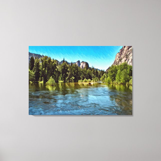 Arte de Canvas YOSEMITE OASIS (Frente)