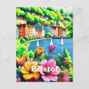 Arte de Cartão Postal de Viagem de Bristol, Arte d