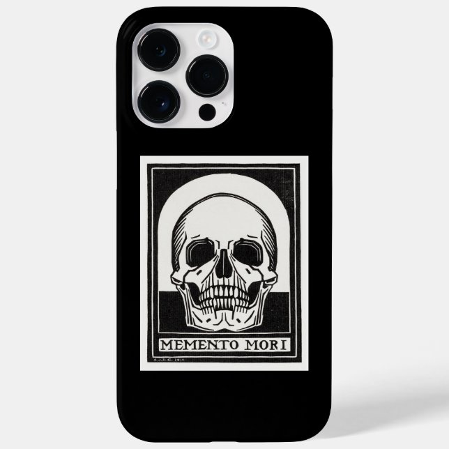 Arte de Caveira Memento Mori (Verso)