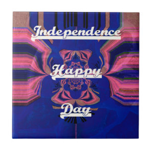 Arte de Celebração do Dia da Independência do abst