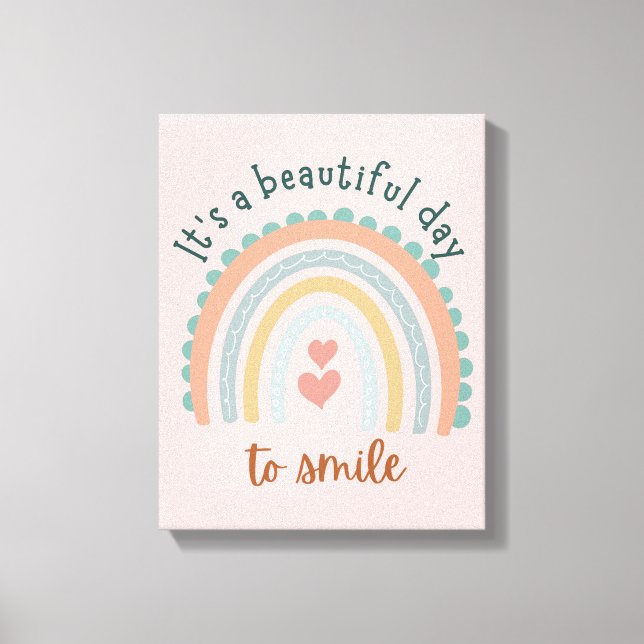 Arte de Citação Motivacional 1 - Impressão em tela (Frente)