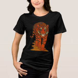 Arte de Cloisonne: Tigre no Caminho da Selva