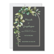 Arte de Convites de Casamento