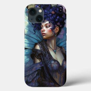 Arte de Fantasia de Fada Negra Africana-Americana