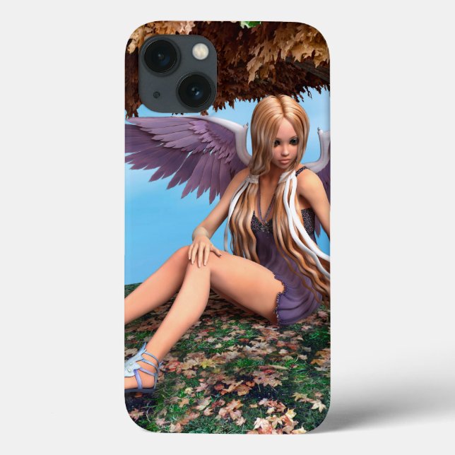 Arte de Fantasia Florestal do Anjo do Outono (Verso)