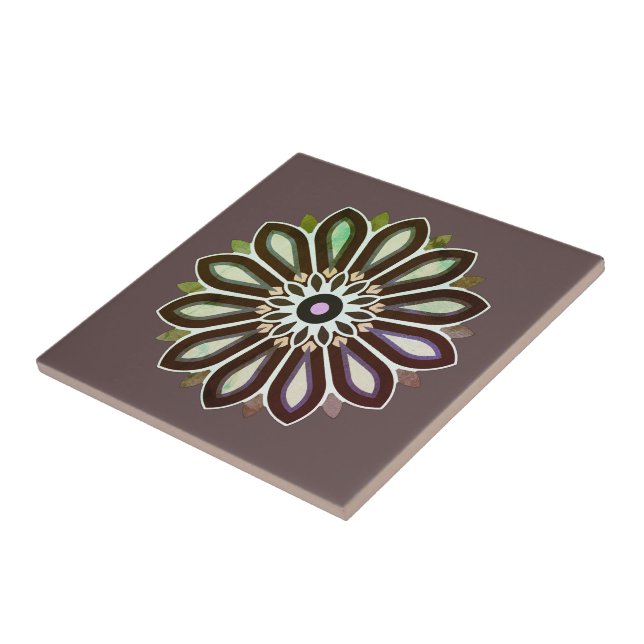 ARTE DE FLORES COLORIDAS PRESENTE FILHA MÃE CHEFE  (Lateral)