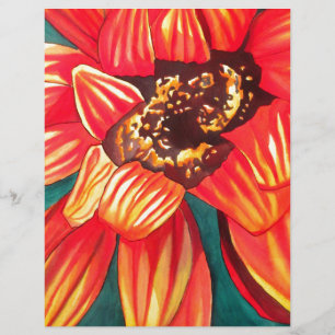 Arte de flores do deserto de Gazania por Sacha Gro