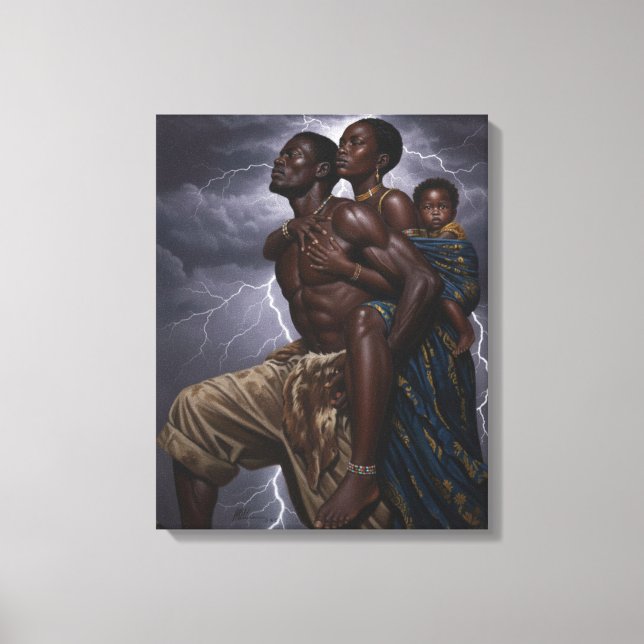 Arte de Força Familiar | Decoração do muro de insp (Frente)