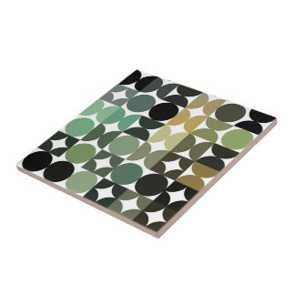 Arte de Fusão Industrial De Meia Círculos De Abstr