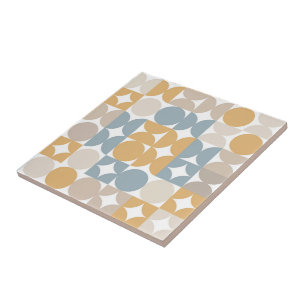 Arte de Fusão Industrial De Meia Círculos De Abstr