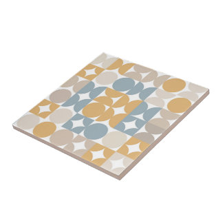 Arte de Fusão Industrial De Meia Círculos De Abstr