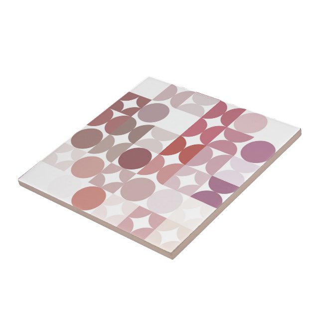 Arte de Fusão Industrial De Meia Círculos De Abstr (Lateral)