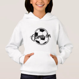 Arte de futebol legal Hoodie