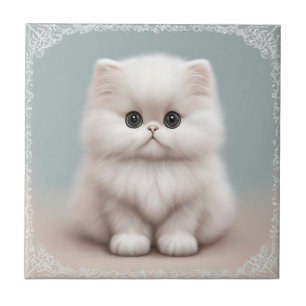 Arte de Gato de Enfermeiro Persa Fluffy
