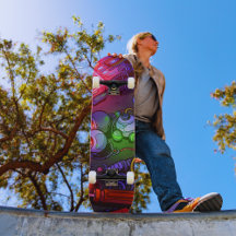 Arte de grafite Skateboard