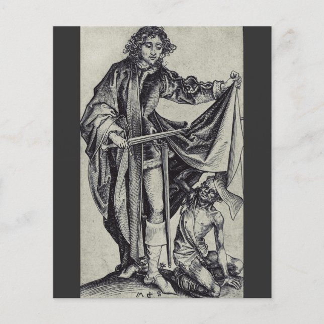 Arte de gravura de São Martinho de Tours (Frente)